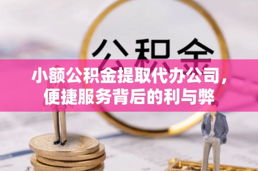 乐清小额公积金提取代办公司，便捷服务背后的利与弊