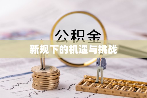 武威新规下的机遇与挑战