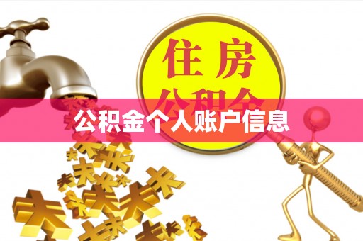 原平公积金个人账户信息