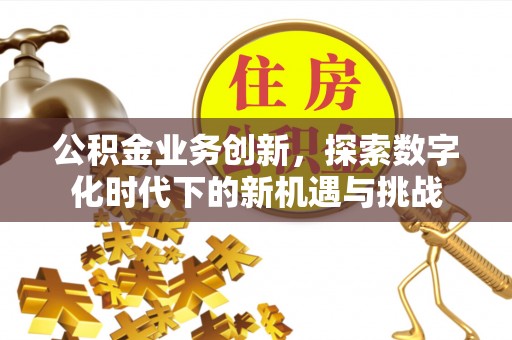 高平公积金业务创新，探索数字化时代下的新机遇与挑战