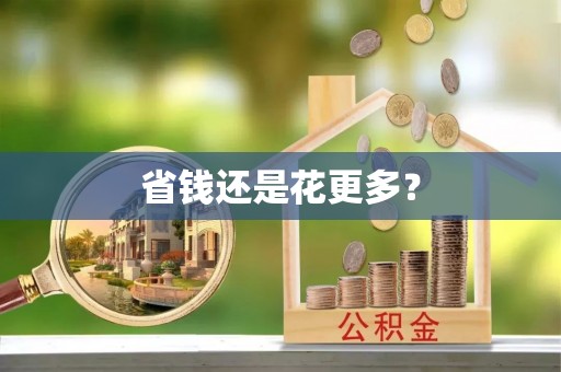 中西省钱还是花更多？