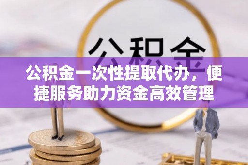 仪征公积金一次性提取代办，便捷服务助力资金高效管理