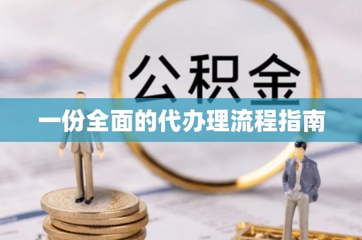 和政一份全面的代办理流程指南