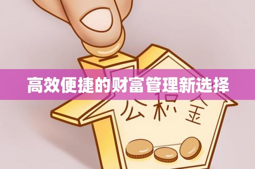 城子河高效便捷的财富管理新选择